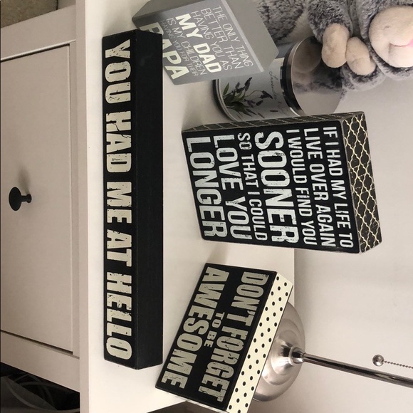 Wood quote sign - Picture 6 of 6